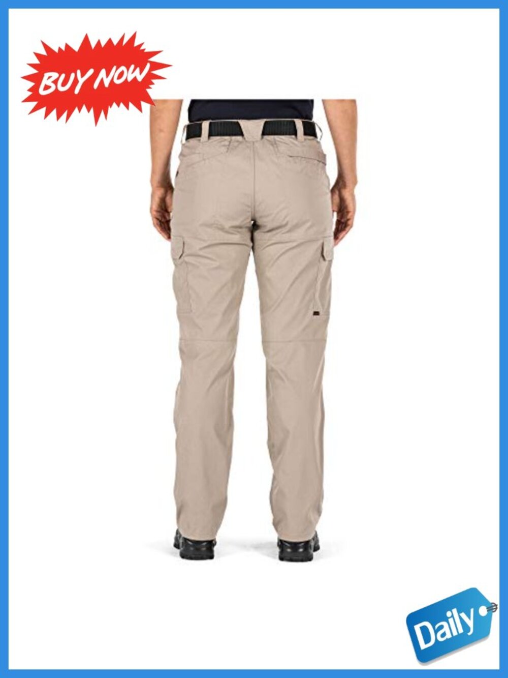 Tactical Cargo Work Pants Lightweight Ripstop Stretch Utility - Picture 4 of 6